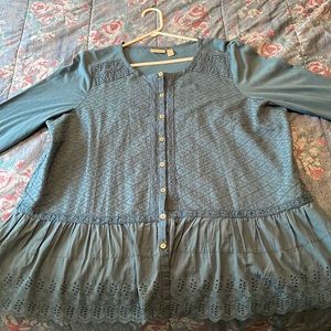 QVC Ladies top LOGO Lavish (Lori Goldstein)